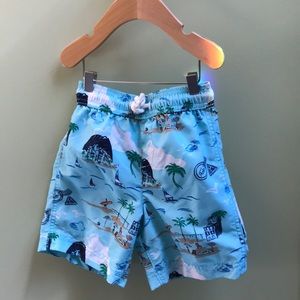 Lands’ End boys swim trunk